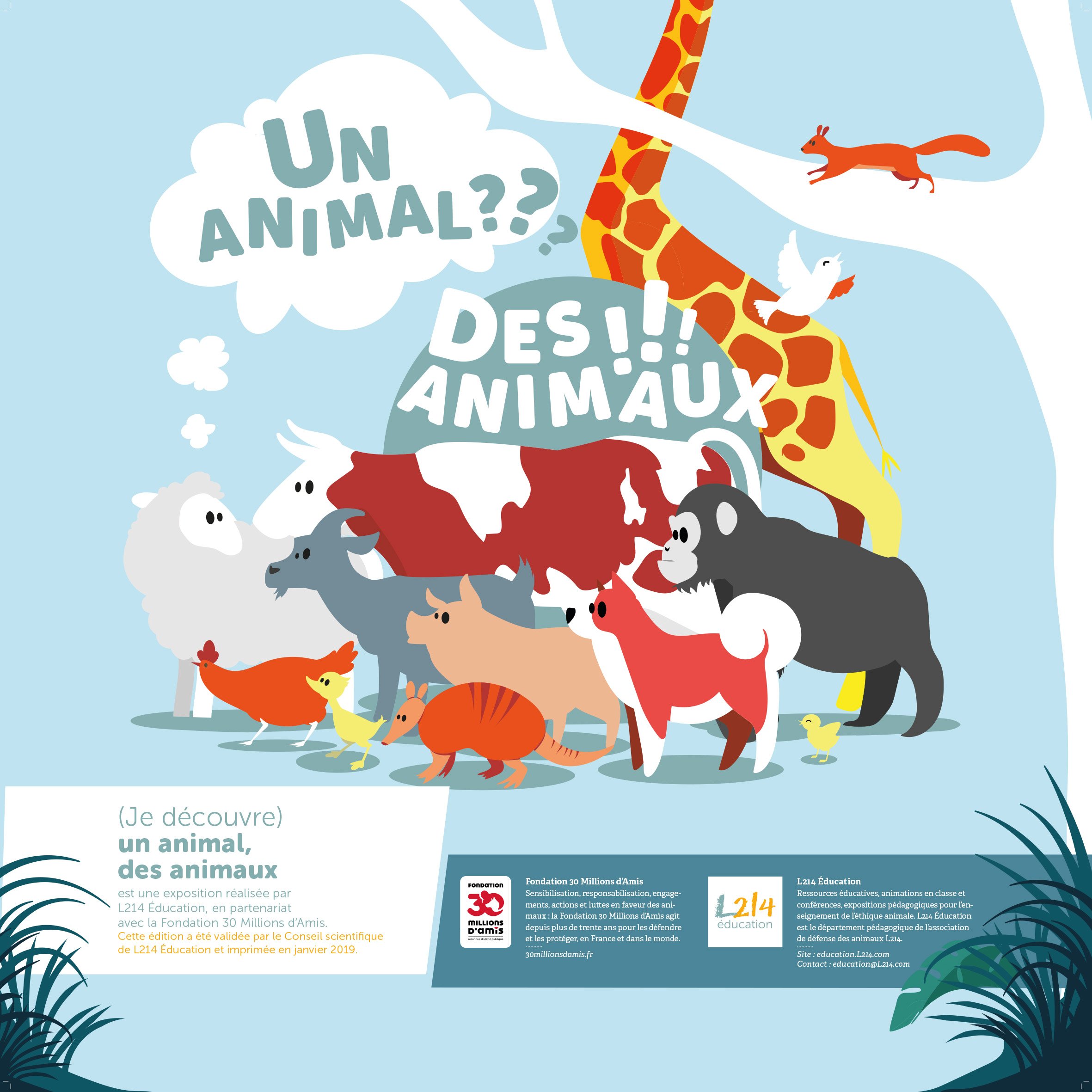Couverture de Exposition Un animal, des animaux